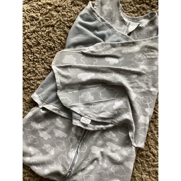 Halo Clouds Newborn Sleepsack Swaddle 3-Way Adjustable Wearable Blanket Tog 0-3M - Picture 4 of 10